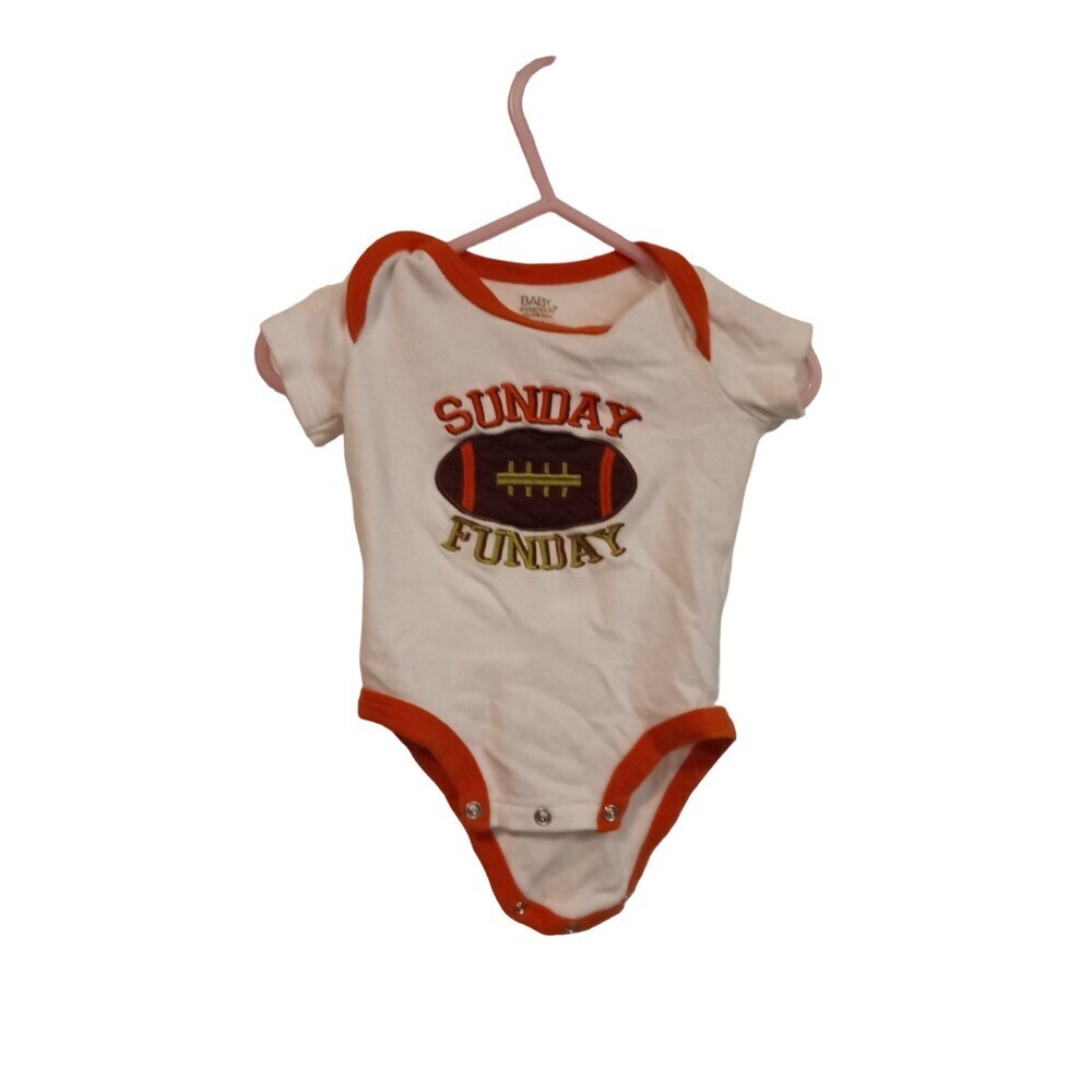Baby Boy Sunday Funday Football one‎ piece